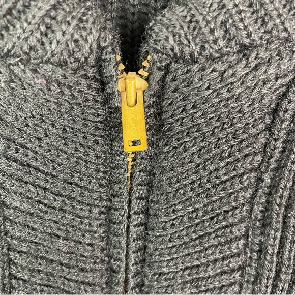 Vintage Wool Cardigann Sweater Black Penguin Seattle Knitt - Picture 4 of 7